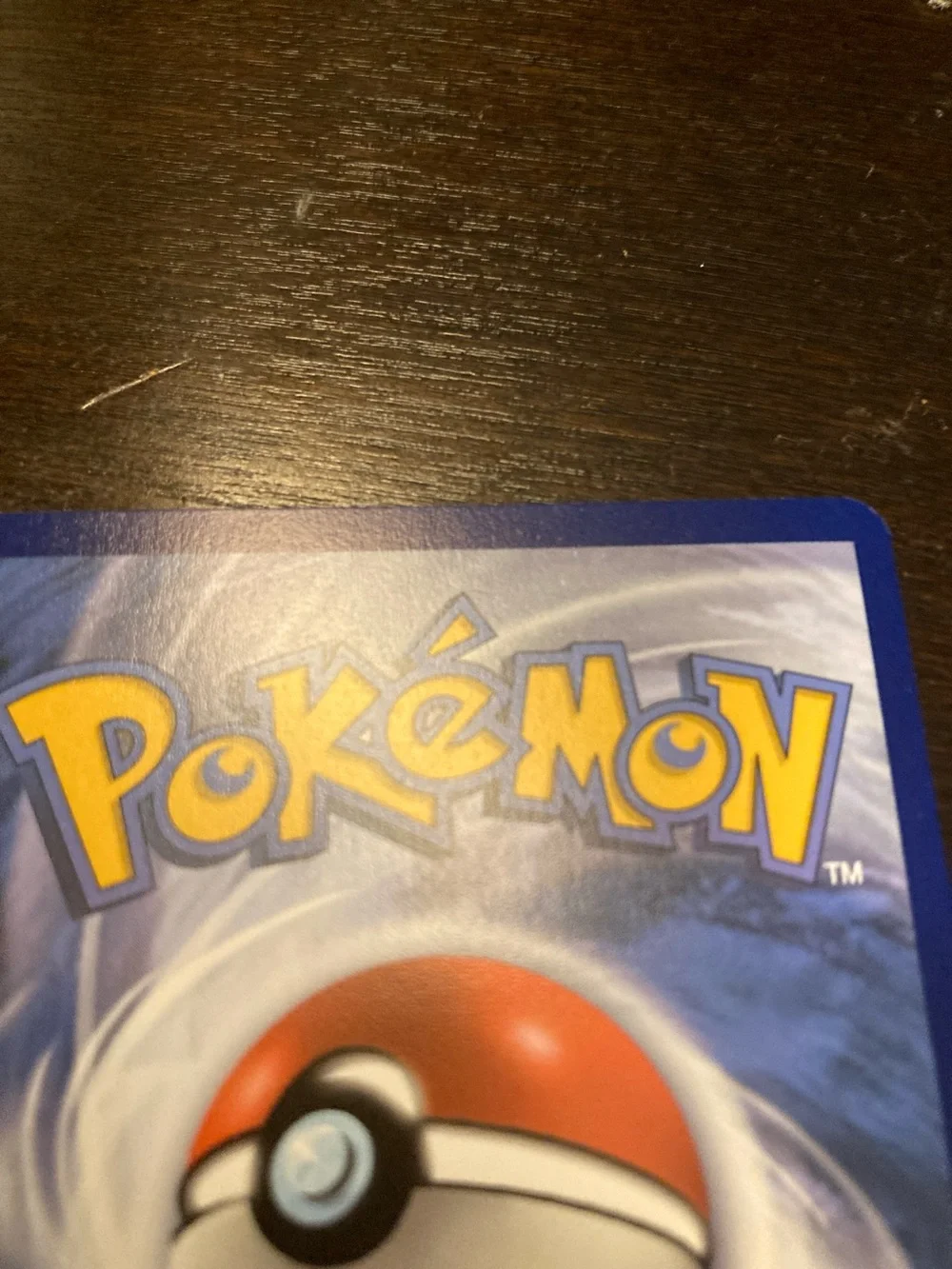 Pokemon Vulpix Card — Orange and Yellow Fire-Type